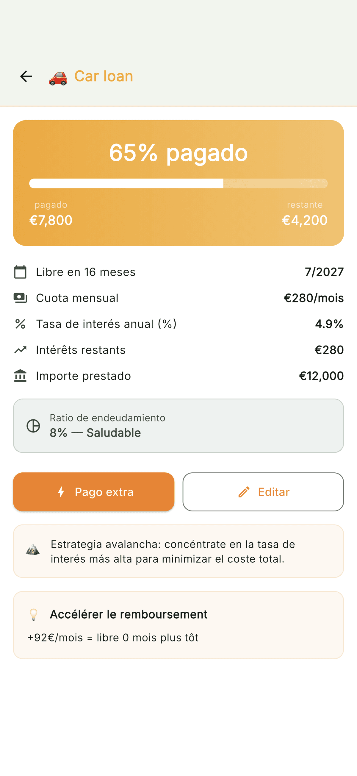 Libérate de tus deudas