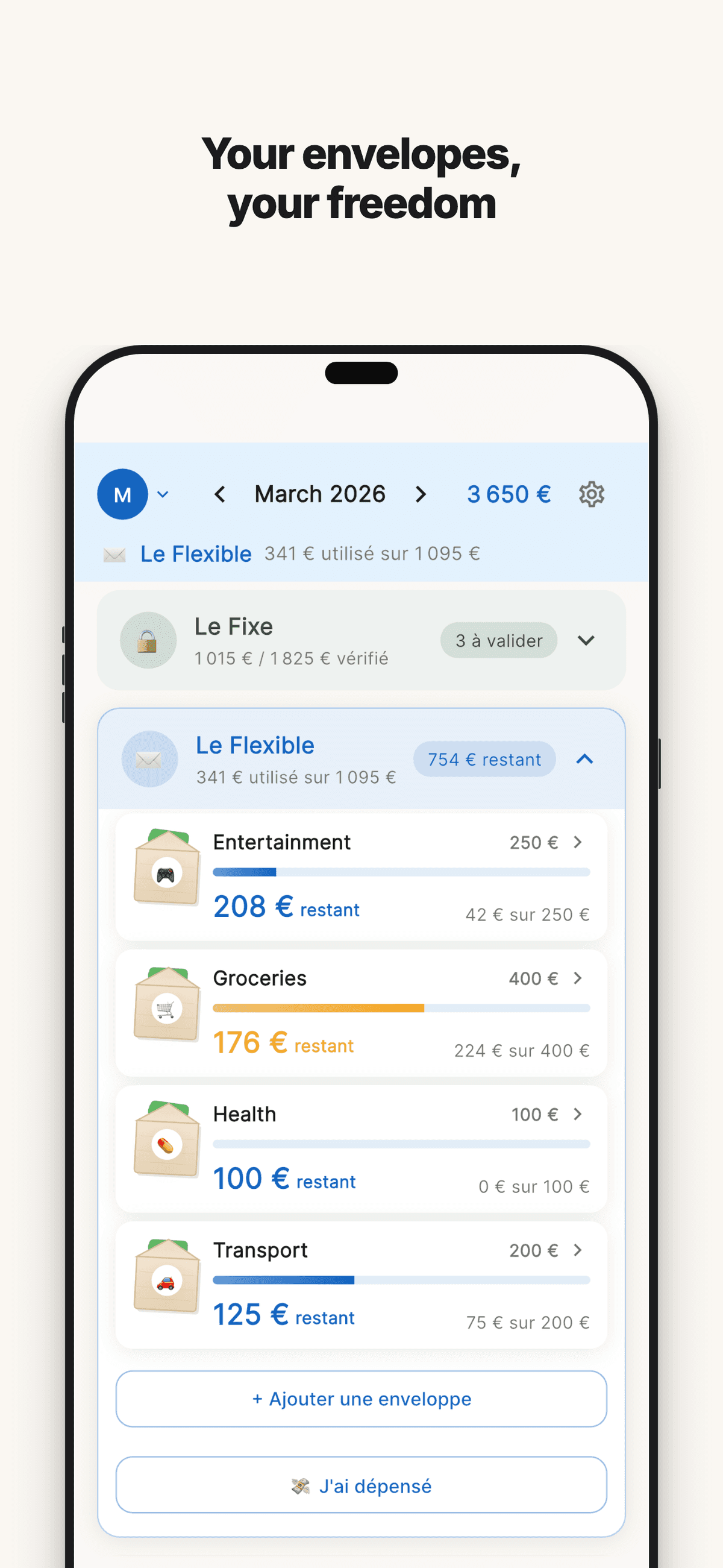 Your flexible envelopes