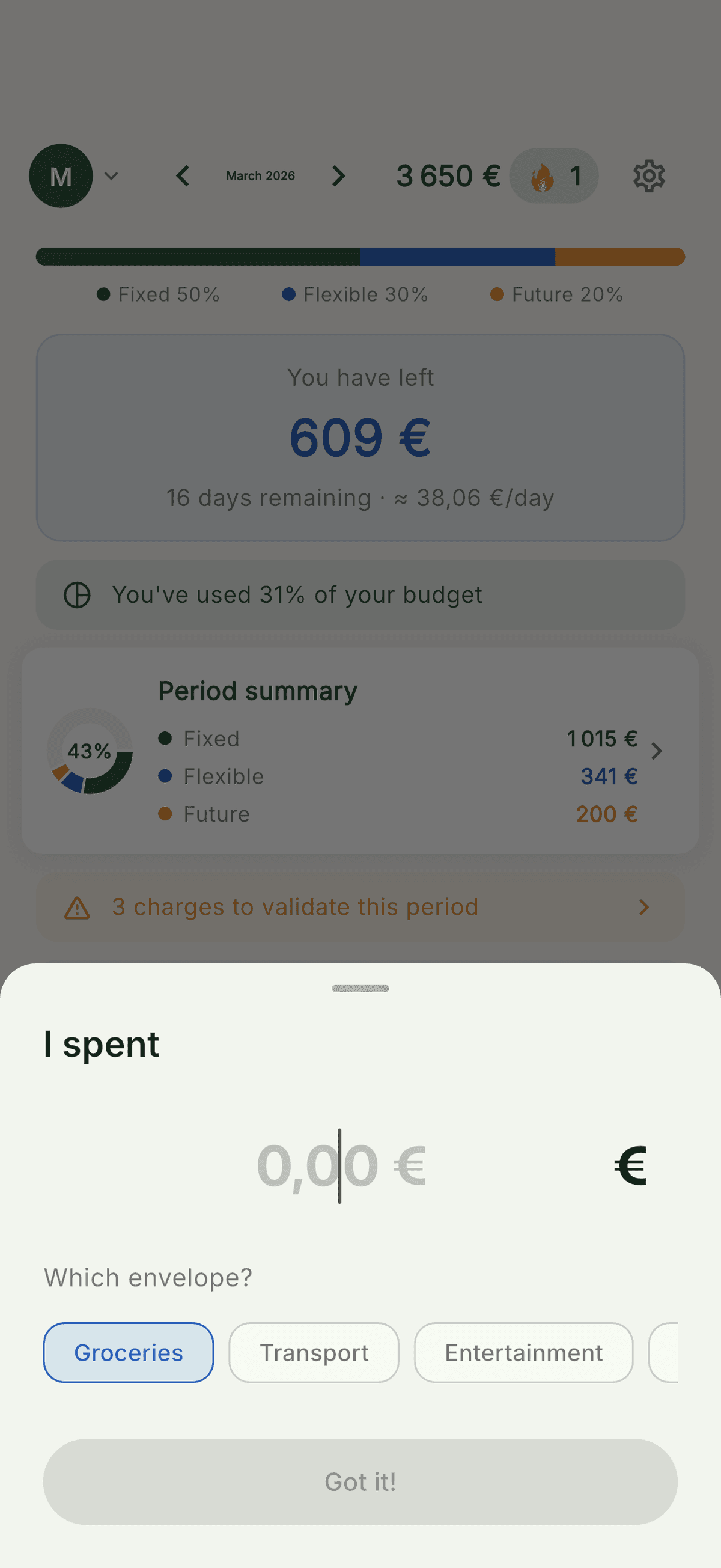 Quick Add: 3 seconds flat