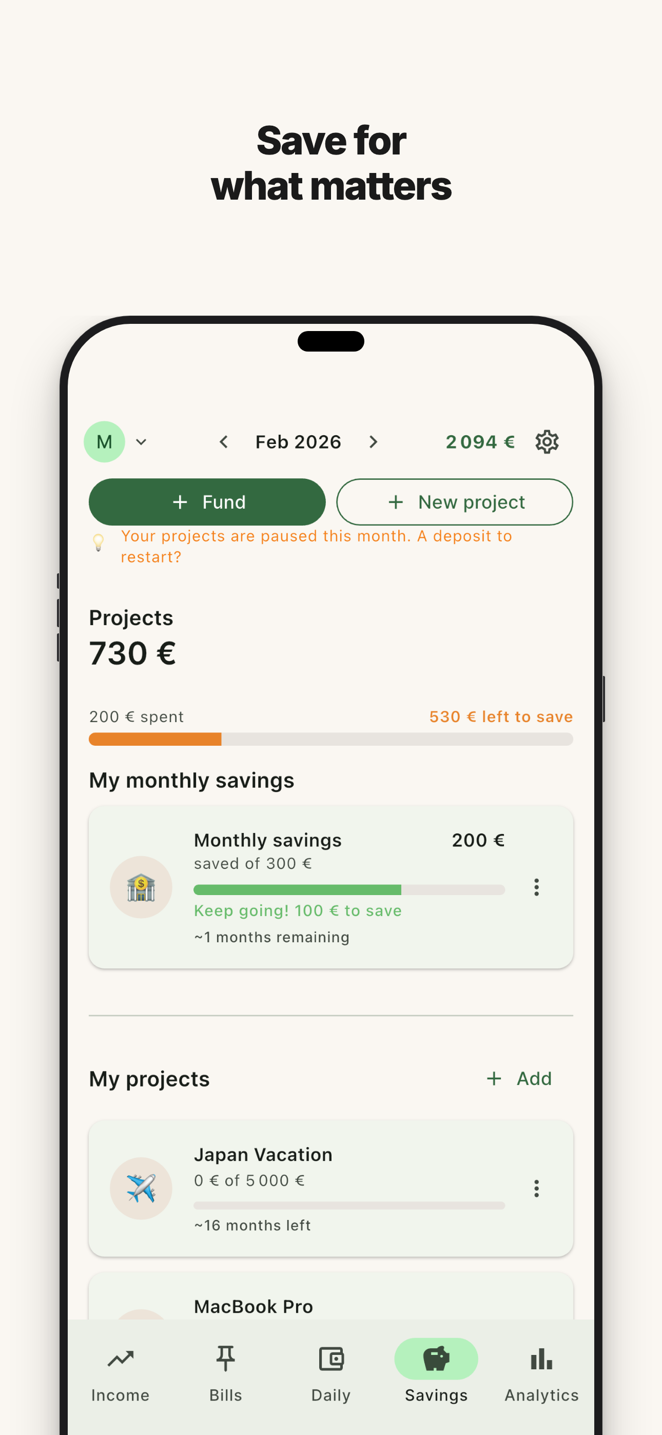 Épargnez sans y penser