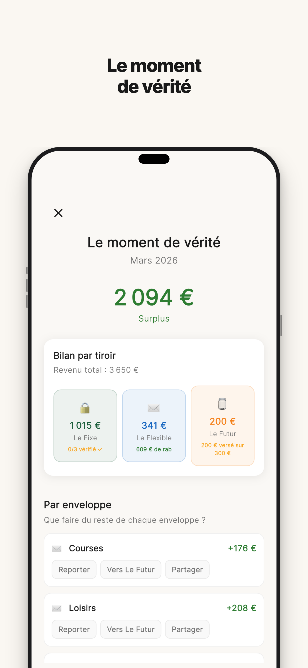 Clôturez et célébrez