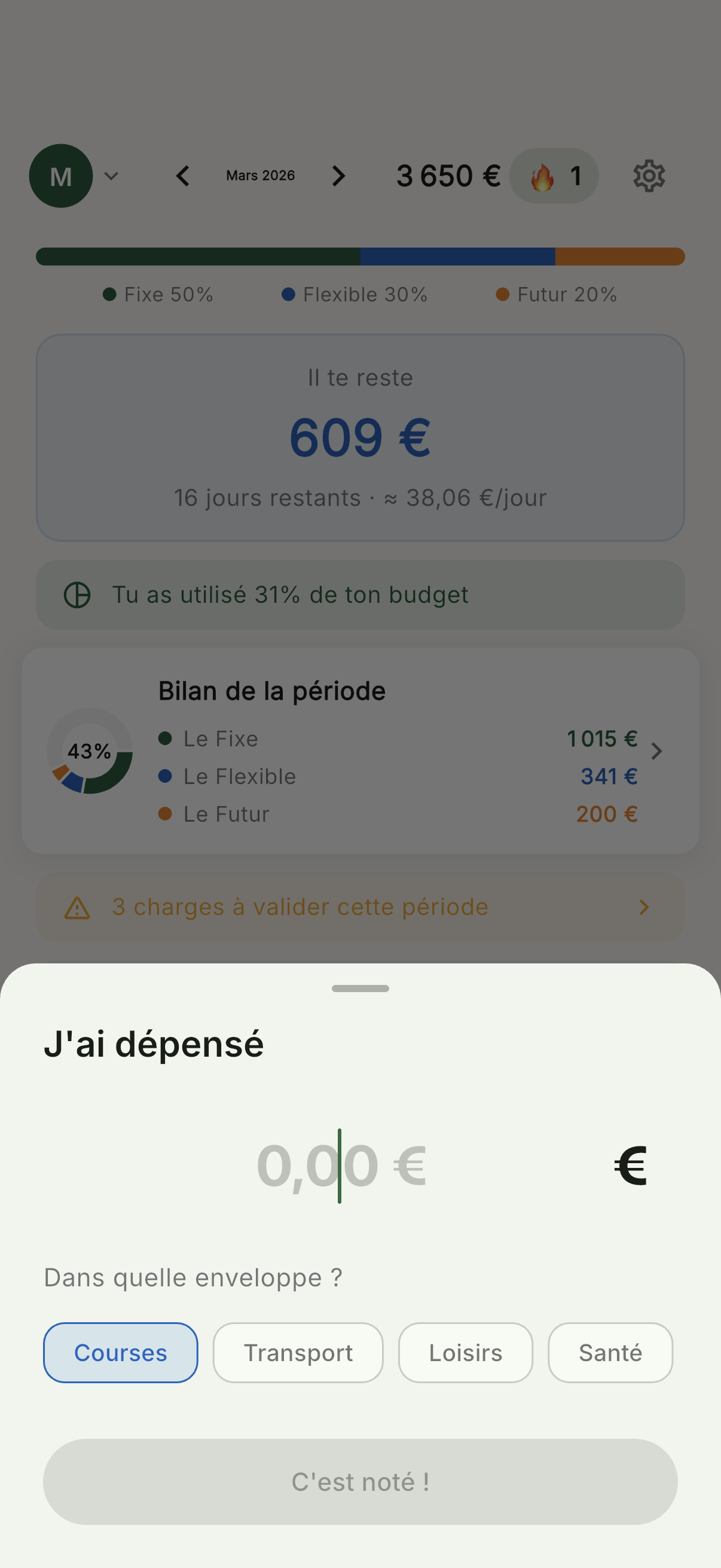 Ajout rapide : 3 secondes chrono